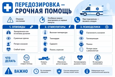 Помощь при передозировке в Одинцово