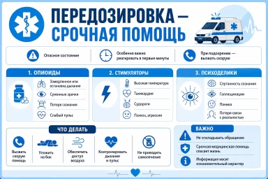Помощь при передозировке в Одинцово